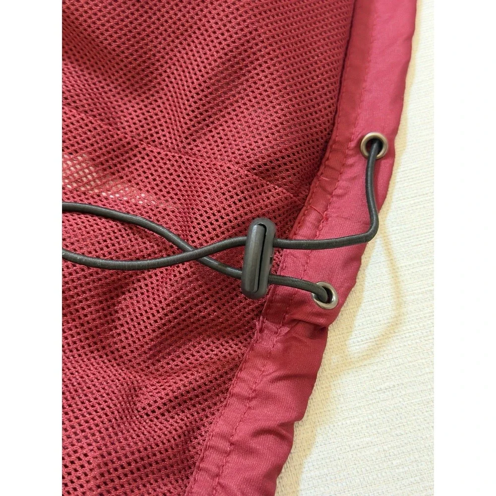 NCAA Alabama Crimson Tide 1/4 Zip Cord Pullover Windbreaker Jacket Men's Large